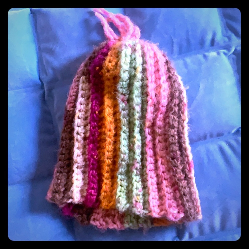 Chunky knit winter hat